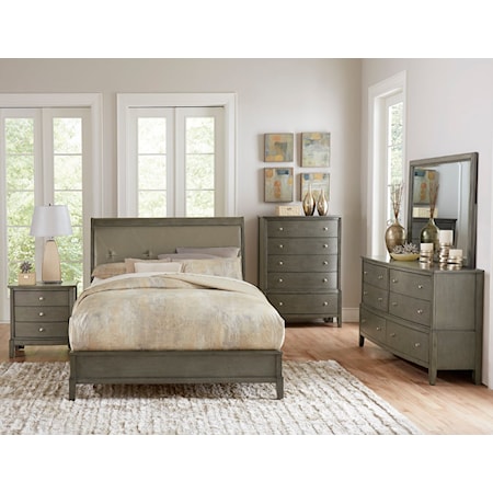 Queen Panel Bed