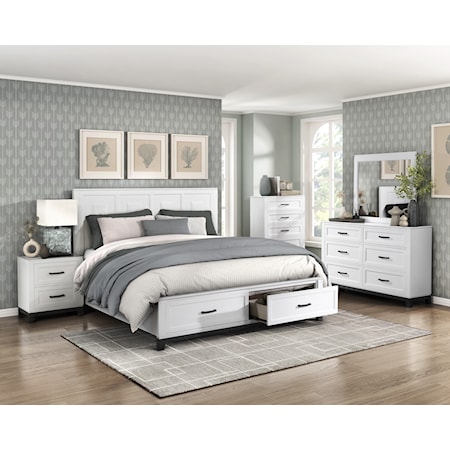 Queen Platform Bed