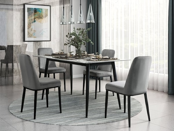 5 PIECE DINING SET