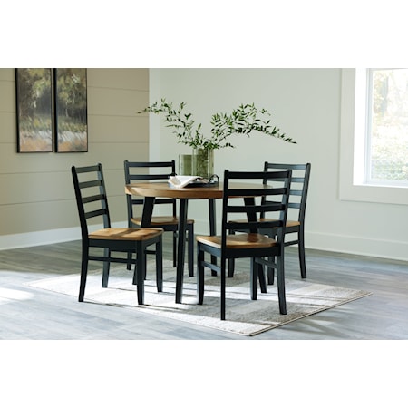 5 PIECE DINING SET
