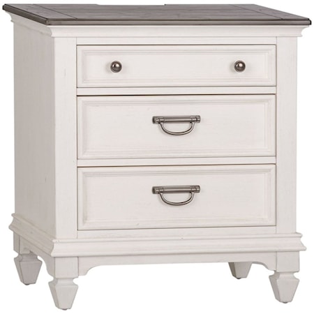 3-Drawer Nightstand
