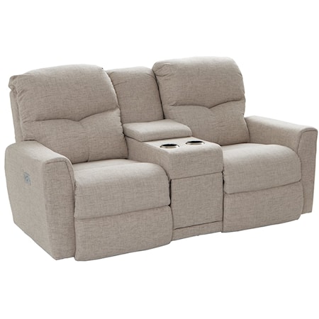 POWER CONSOLE LOVESEAT W/PWR HEADRESTS
