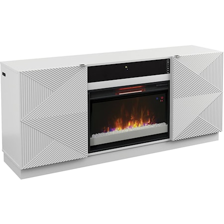 MEDIA FIREPLACE CONSOLE
