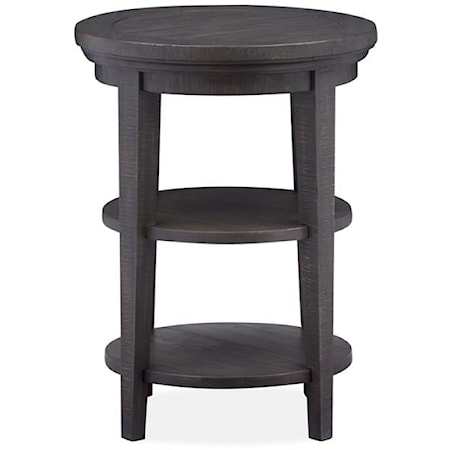 Round Accent End Table
