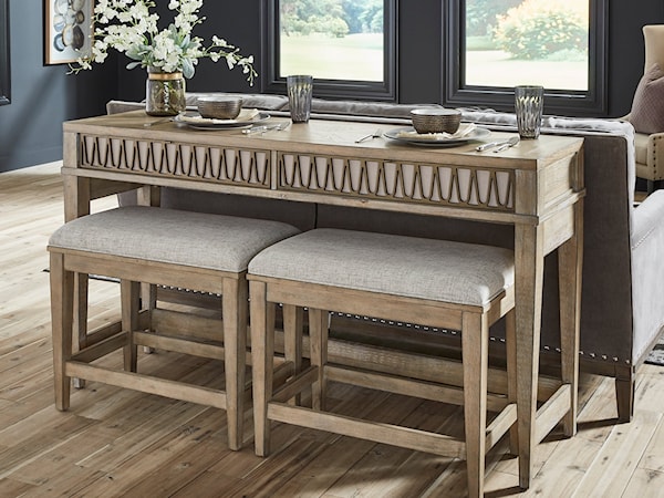 3-Piece Sofa Console Set