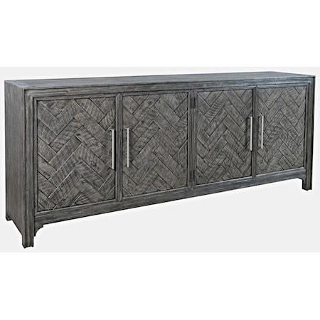 4 Door Accent Cabinet