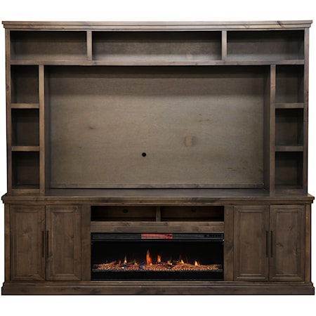 Entertainment Center with Fireplace