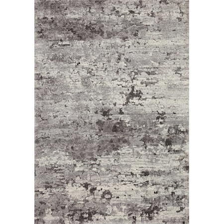 7'10" x 10'10" Charcoal / Grey Rug