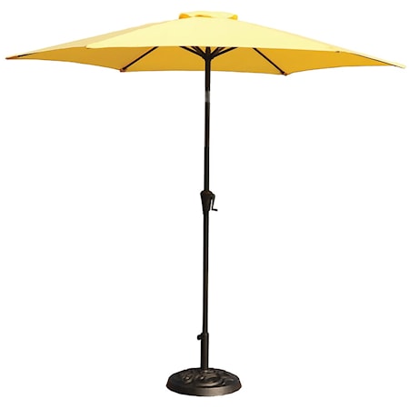 9' YELLOW UMBRELLA