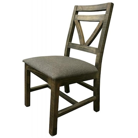 Chair with Fabric Seat