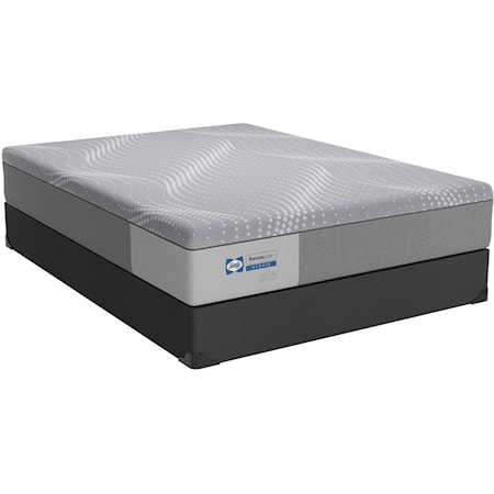 Queen 12" Medium Hybrid Mattress Set