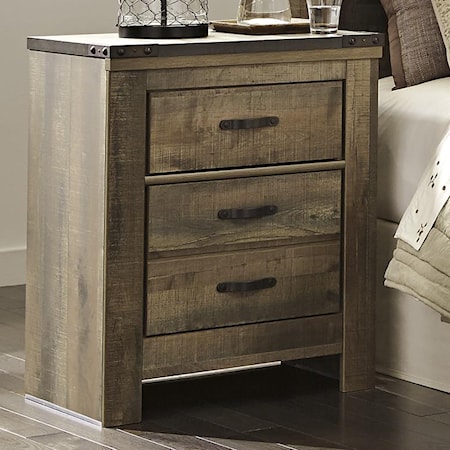 2-Drawer Nightstand