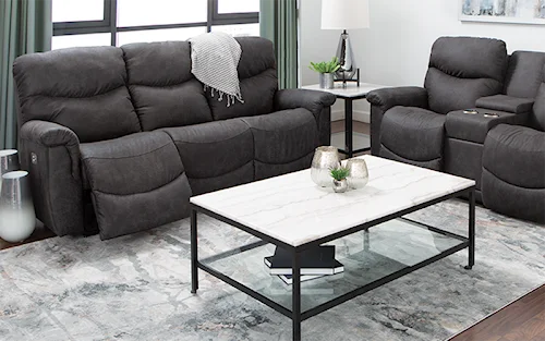 La-Z-Boy Power Sofa with power Headrest